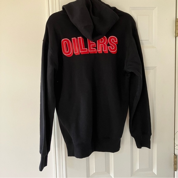 NWT NFL Houston Oilers Black Hoodie with Logo (medium) - Picture 2 of 8